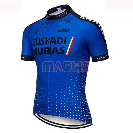 Maglia Euskadi Murias Manica Corta 2019 Blu